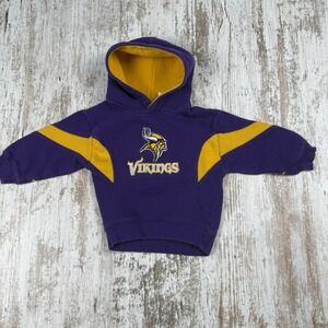 Minnesota Vikings NFL Embroidered Hoodie Infant/Toddler SZ 24months